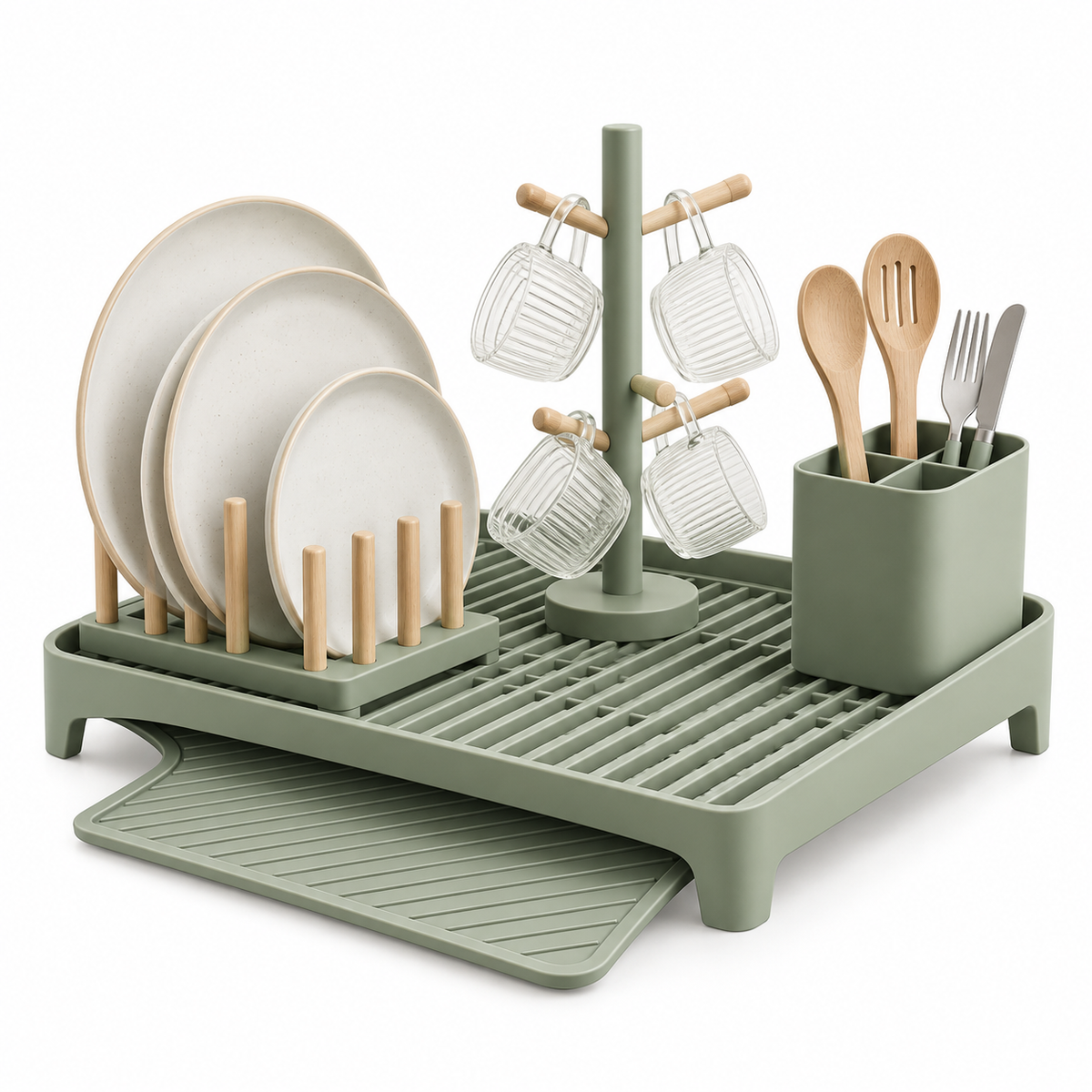 HaloDry Counter Dish Station Set